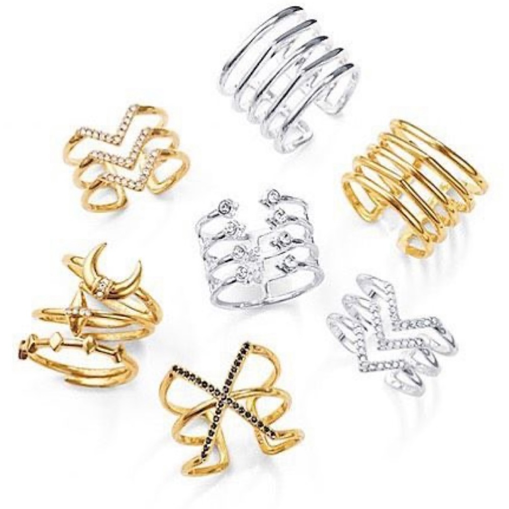 Stella Dot Gemini Ring Silver